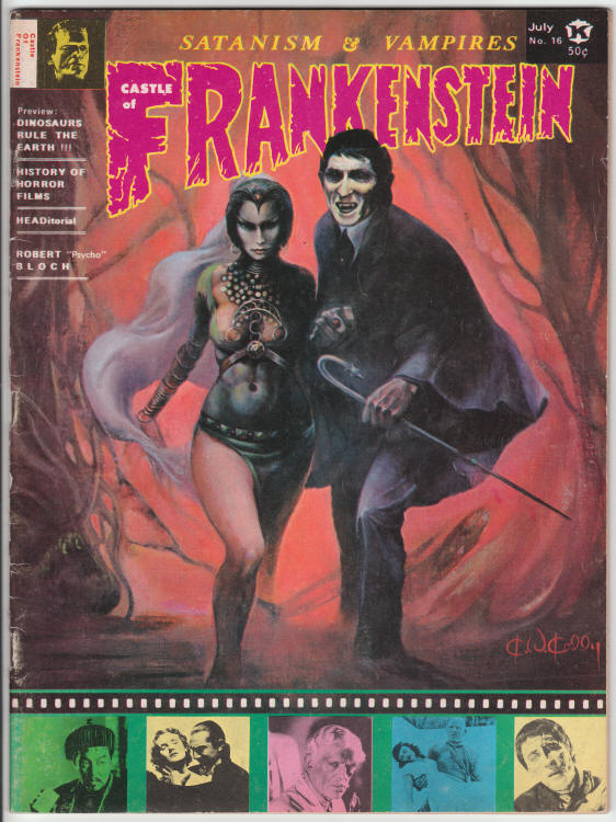 Castle Of Frankenstein #16 front cover