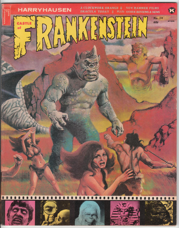 Castle Of Frankenstein #19 front cover