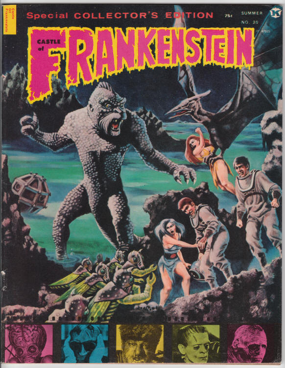 Castle Of Frankenstein #20 front cover