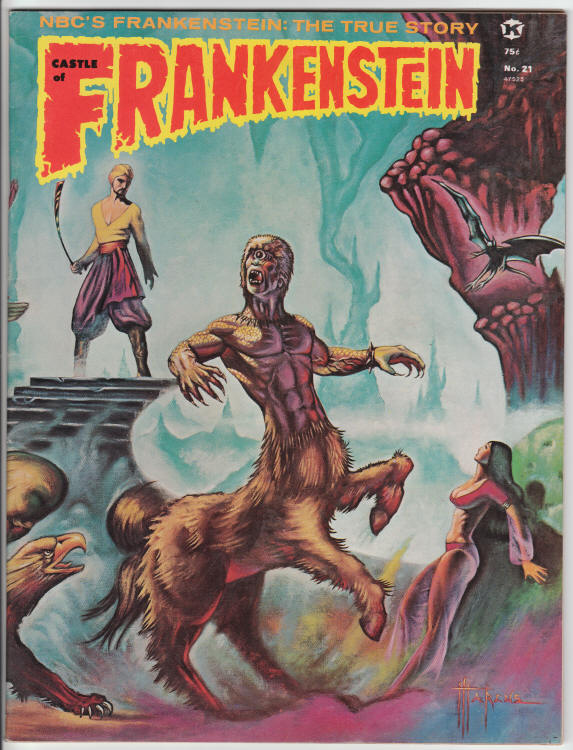 Castle Of Frankenstein #21 front cover