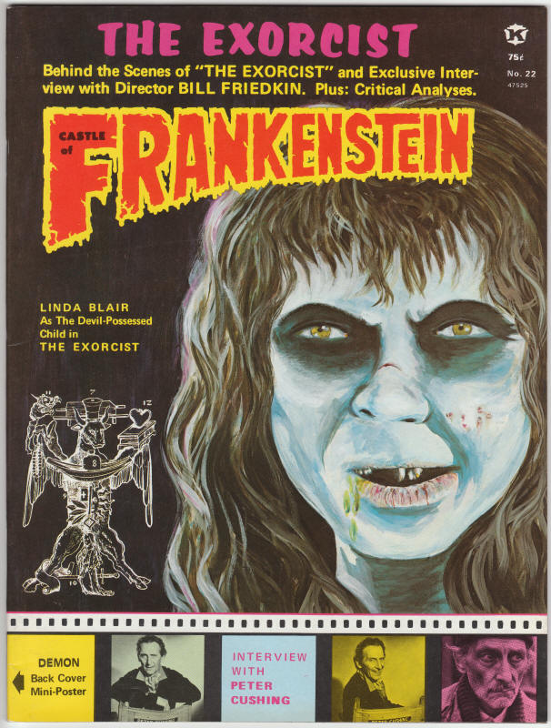 Castle Of Frankenstein #22 front cover