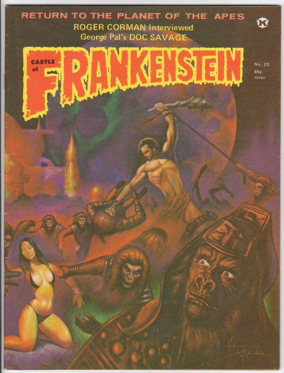 Castle Of Frankenstein #23 front cover