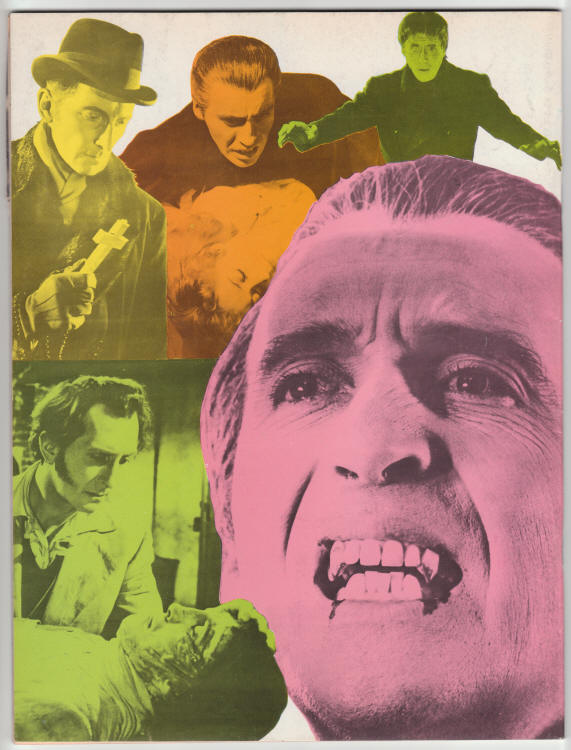 Castle Of Frankenstein #24 VF back cover
