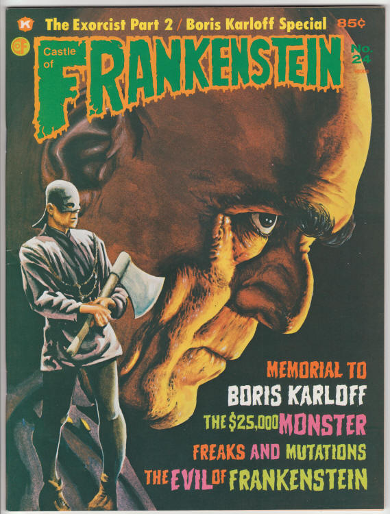 Castle of Frankenstein Magazine #24 VF/NM front cover