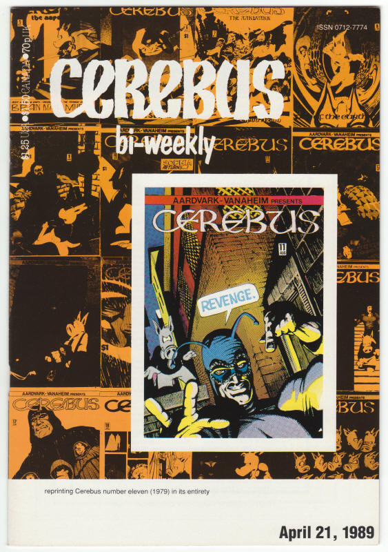 Cerebus Bi-Weekly #11 front cover