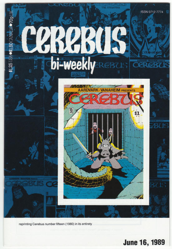 Cerebus Bi-Weekly #15 front cover