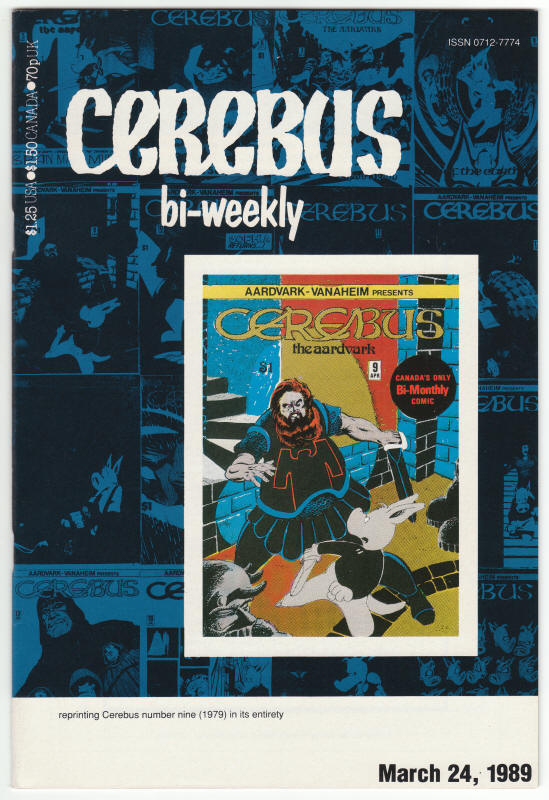 Cerebus Bi-Weekly #9 front cover