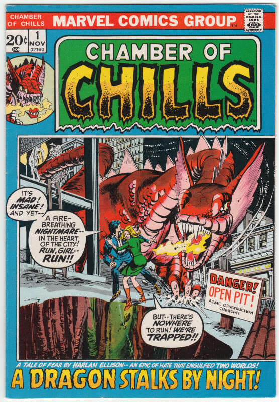 Chamber Of Chills #1 front cover