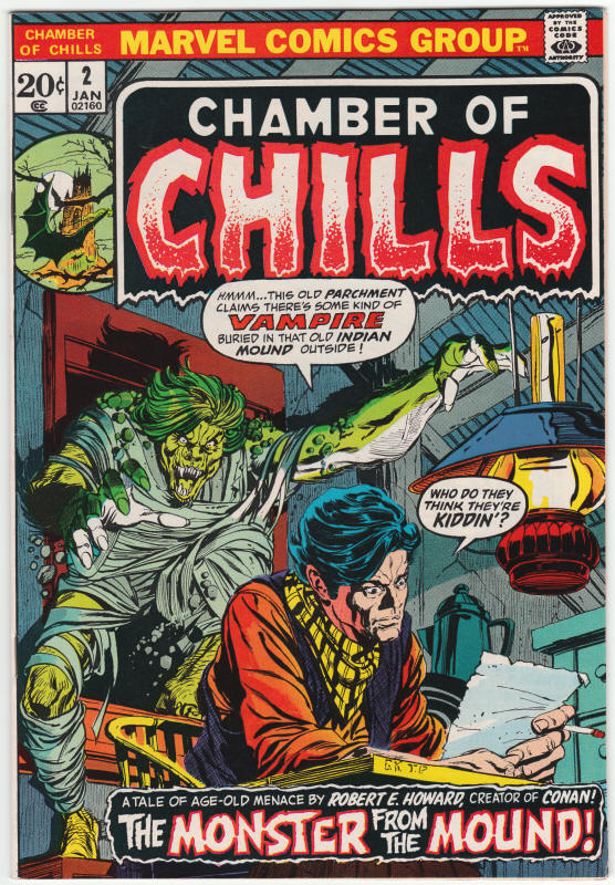 Chamber Of Chills #2 front cover