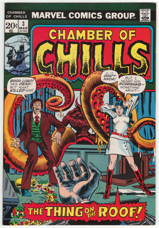 Chamber Of Chills #3 front cover