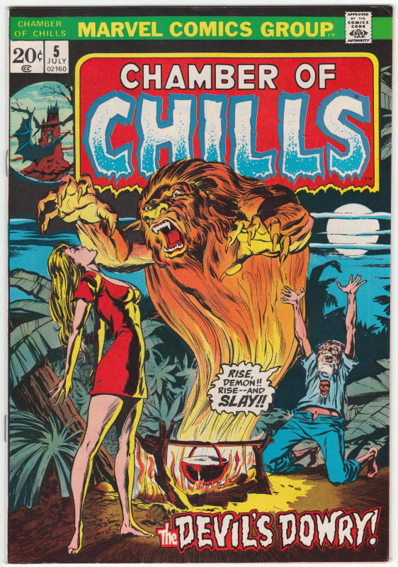 Chamber Of Chills #5 front cover