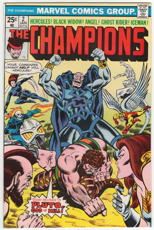 The Champions #2 VFNM front cover