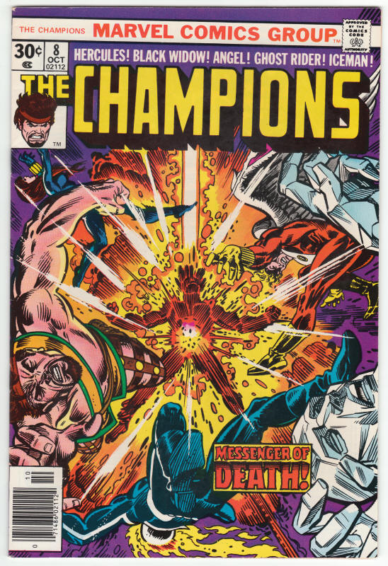 The Champions #8 FVF front cover