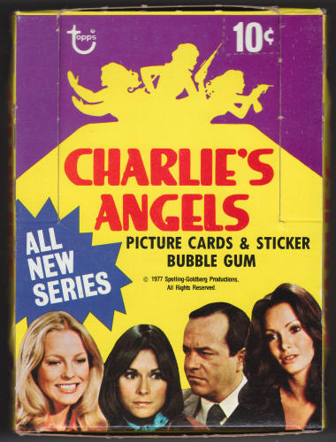1977 Topps Charlies Angels 3rd Series Empty Wax Box
