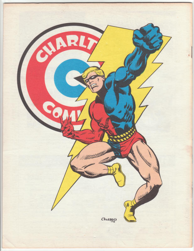 Charlton Bullseye #4 back cover