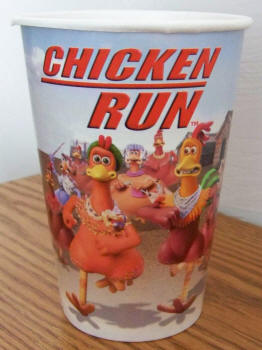 Burger King Chicken Run Paper Cup