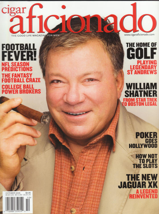 Cigar Aficionado October 2006 front cover