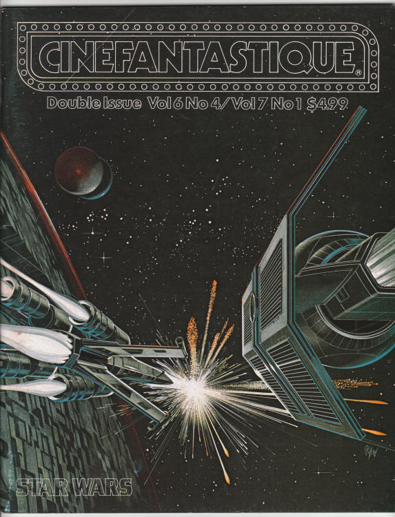 Cinefantastique Volume 6 #4 Volume 7 #1 front cover