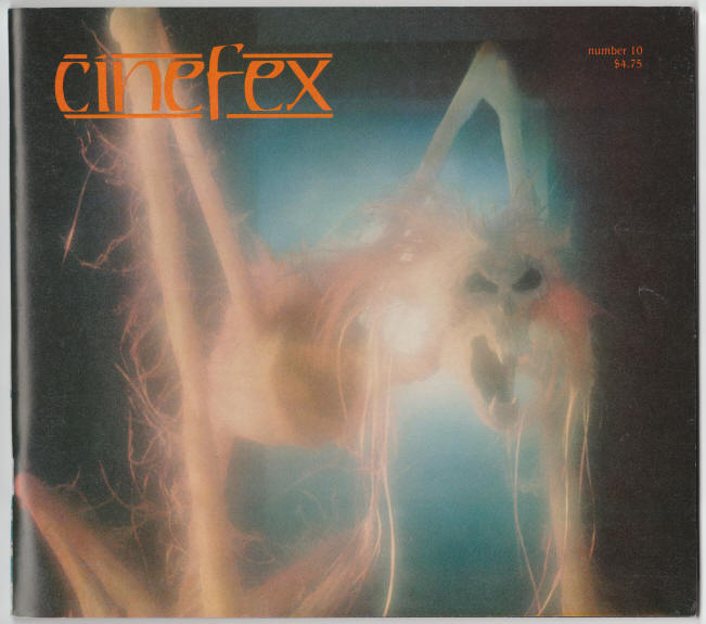 Cinefex #10 front cover