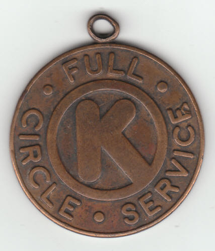 Circle K Store Keychain Fob front
