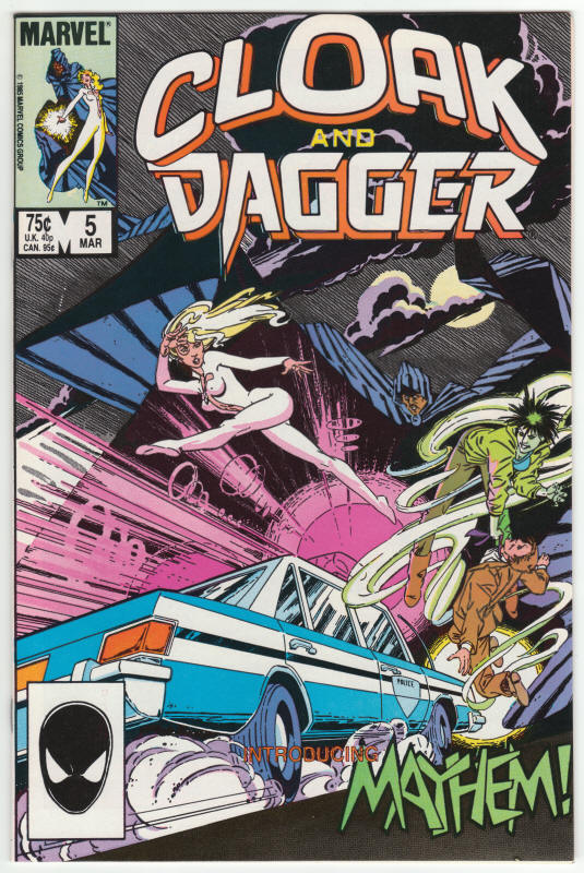 Cloak And Dagger #5 front cover