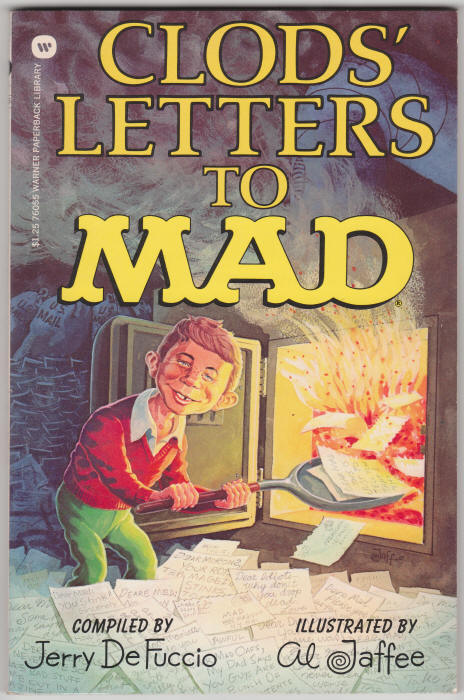 Clods Letters To Mad front cover