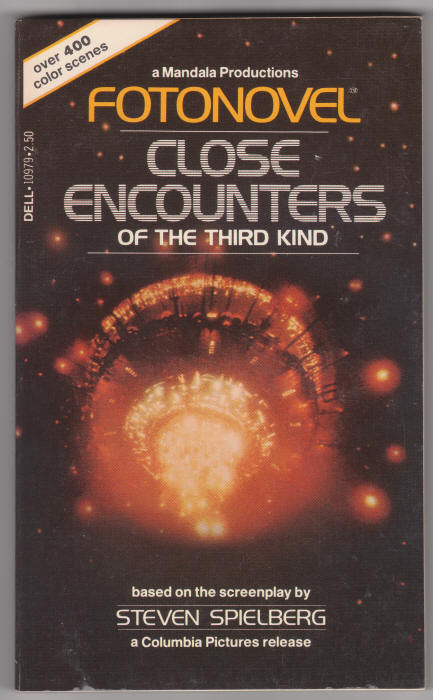 Close Encounters Of The Third Kind Fotonovel front cover