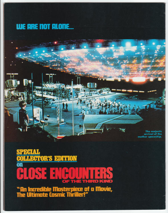 Close Encounters Of The Third Kind back cover