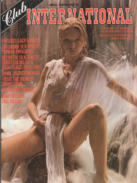 Club International August 1976 front cover