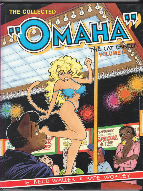 The Collected Omaha The Cat Dancer Volume 5 Signed and Numbered Edition front cover