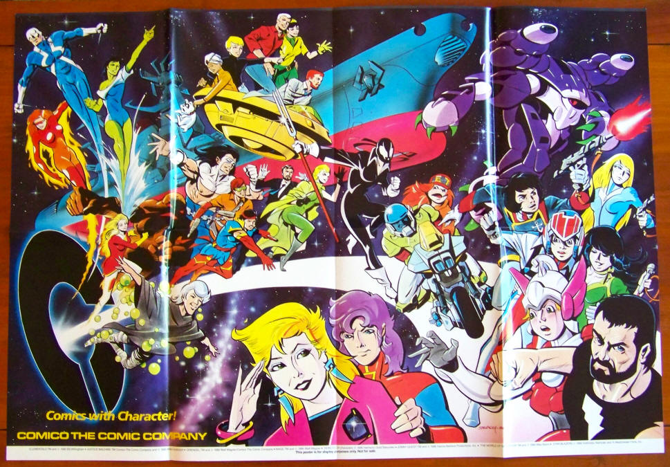 Comico Comics Line Promo Poster
