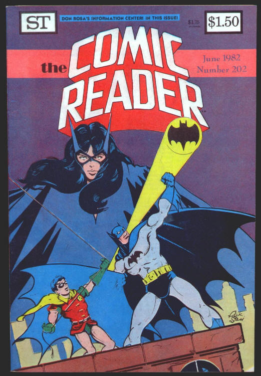 The Comic Reader #202 front cover