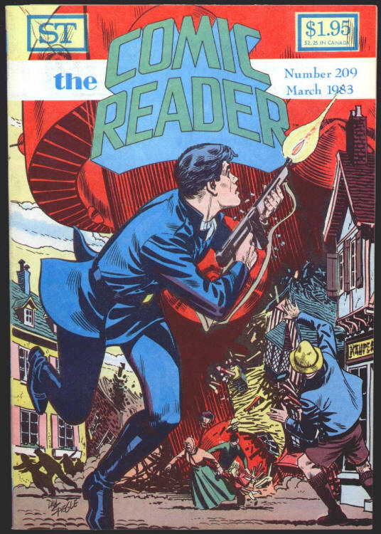 The Comic Reader #209 front cover
