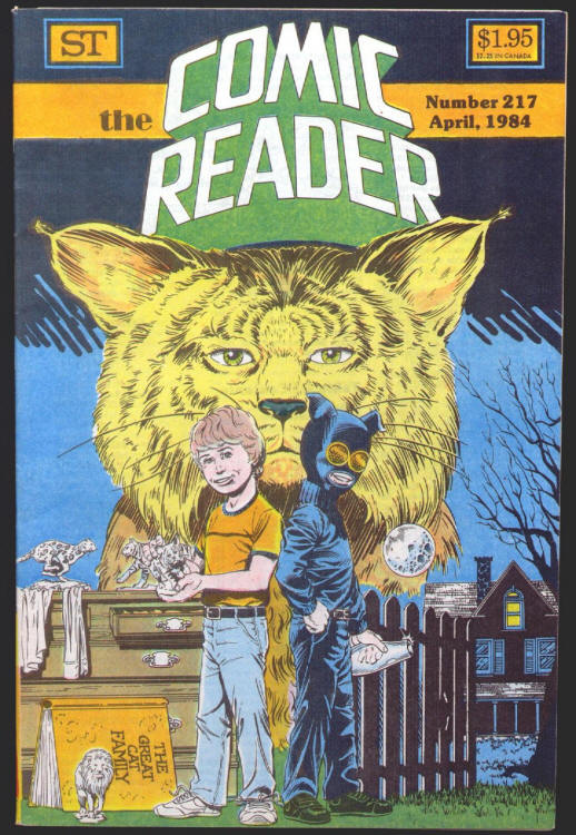 The Comic Reader #217 front cover