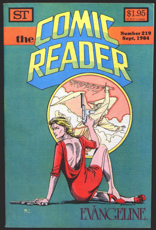 The Comic Reader #219 front cover