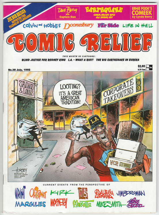 Comic Relief #38 front