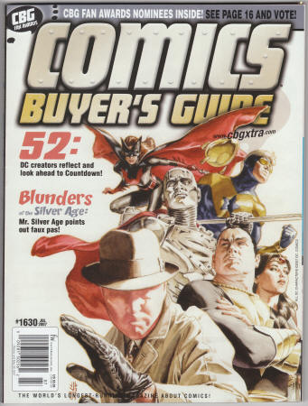 Comics Buyers Guide #1630 July 2007