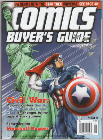 Comics Buyers Guide #1631 August 2007