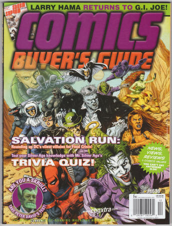Comics Buyers Guide #1636 December 2007