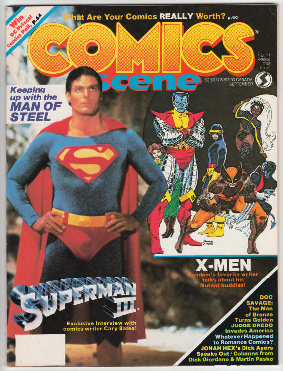 Comics Scene Magazine #11 front cover