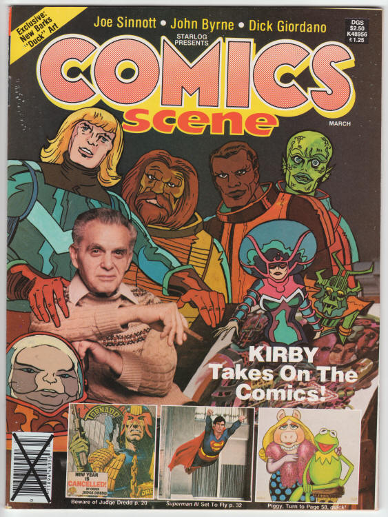 Comics Scene Magazine #2 front cover