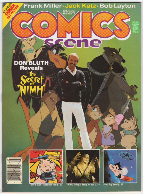 Comics Scene Magazine #3 front cover