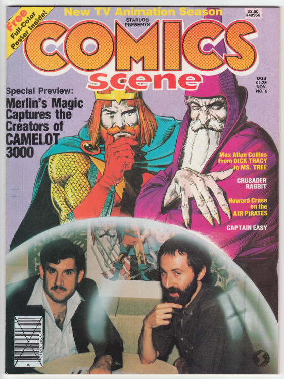 Comics Scene Magazine #6 front cover