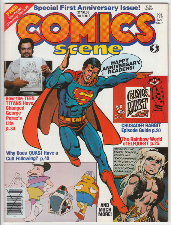 Comics Scene Magazine #7 front cover