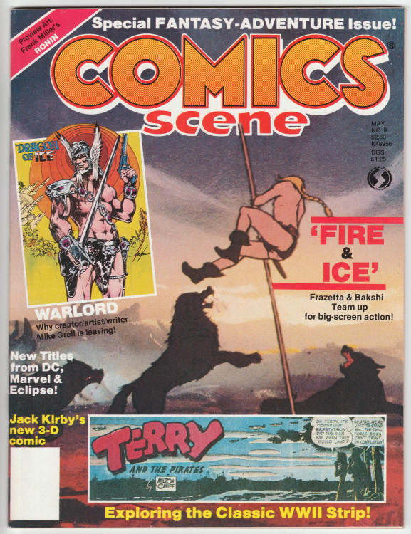 Comics Scene Magazine #9 front cover