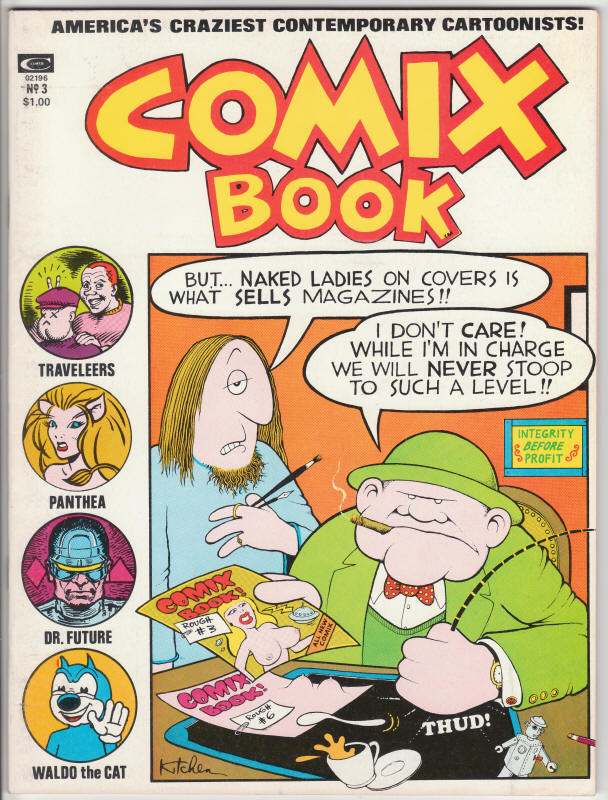 Comix Book #3 front cover