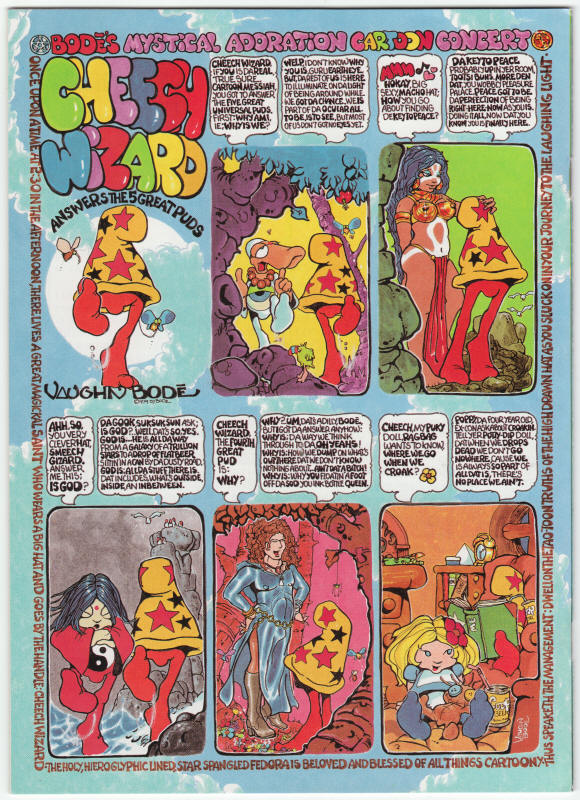 The Complete Cheech Wizard #3 back cover