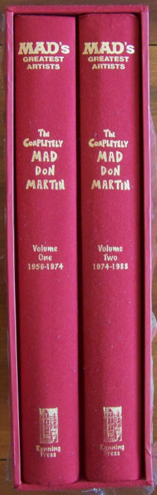 The Completely Mad Don Martin Book Spines