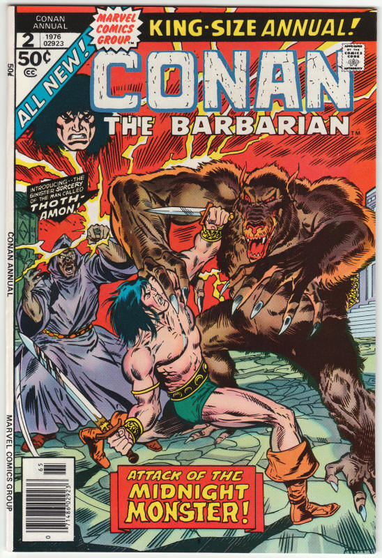 Conan The Barbarian Annual #2 front cover