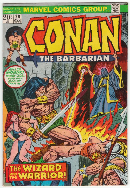 Conan The Barbarian #29 front cover